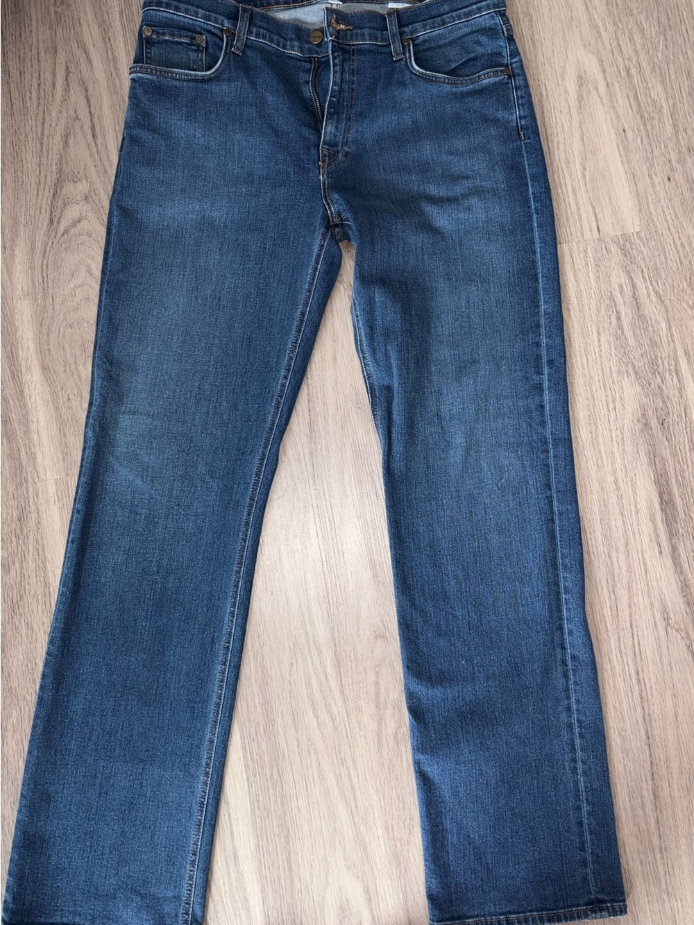 Tecovas Slim Jeans 34x32 Medium Wash Italian
Denim Stretch Slim Fit USA Made